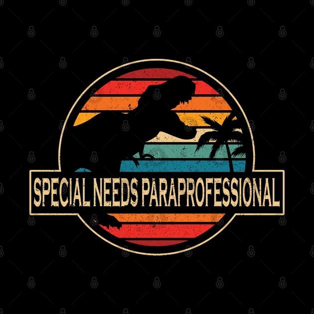 Special Needs Paraprofessional Dinosaur by SusanFields