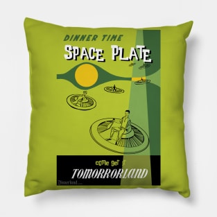 "Space Plate" - Disnerland Parody Pillow