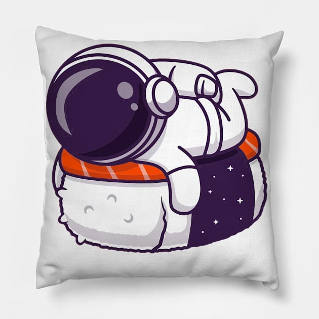 Astronaut Sushi Pillow by KHJ