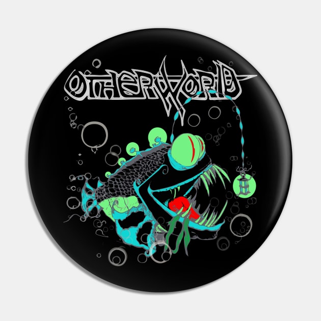 OtherWorld Angler Fish Design Pin by Otherworld