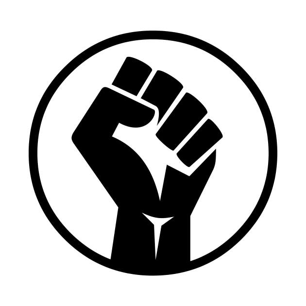 Black Power Fist by ballhard