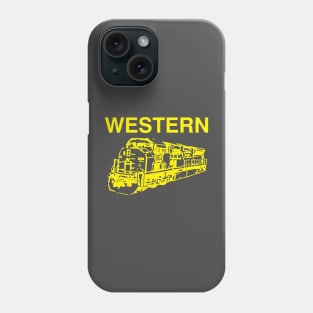 Western Railway SD90MAC Phone Case