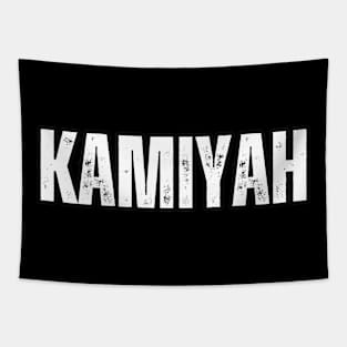 Kamiyah Name Gift Birthday Holiday Anniversary Tapestry