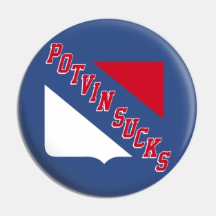 POTVIN SUCKS "The Reboot" Pin