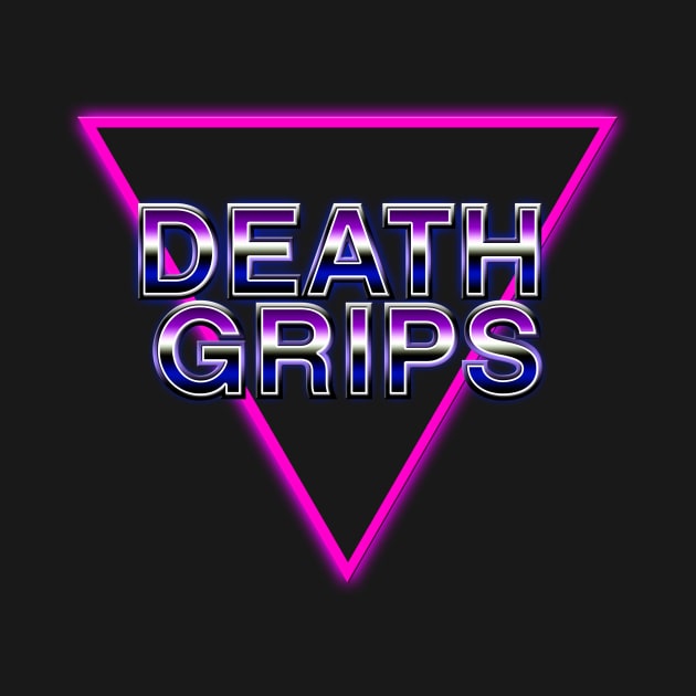 DEATH GRIPS retro logo by fearonfear