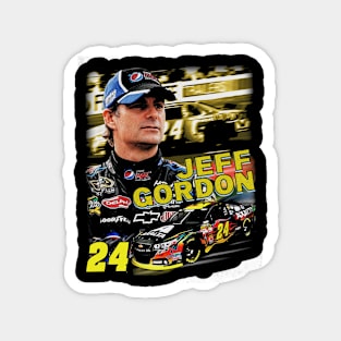 Jeff Gordon Vintage Magnet