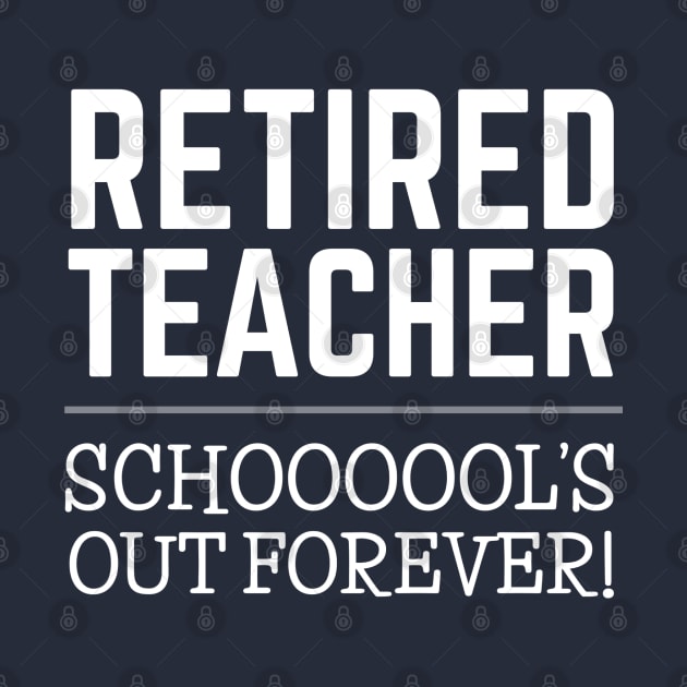 RETIRED TEACHER by DB Teez and More