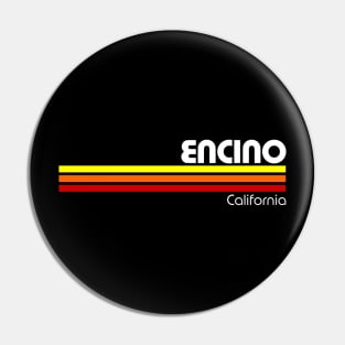 Retro Encino California Pin