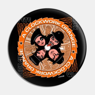 A Clockwork Orange Kiss Pin