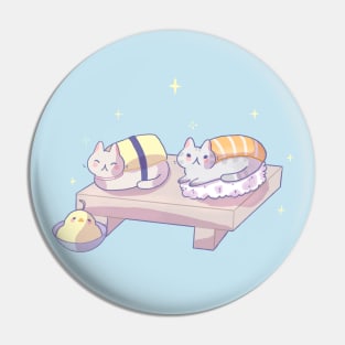 Sushi cats Pin