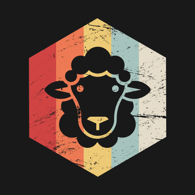 Retro 70s Sheep by MeatMan