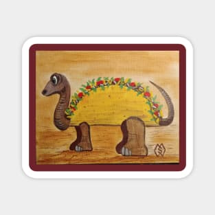 Tacosaurus Adventure Magnet