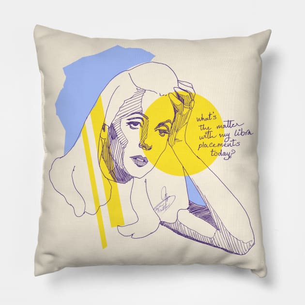 Such a Libra, Catherine! Pillow by meemees60s