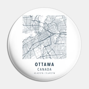 ottawa simple map Pin