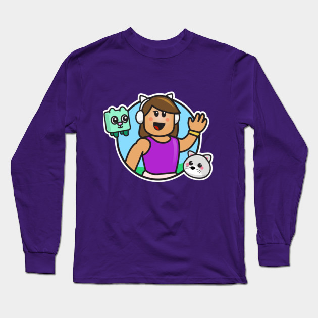 Roblox Purple Girl Shirt - purple girl roblox