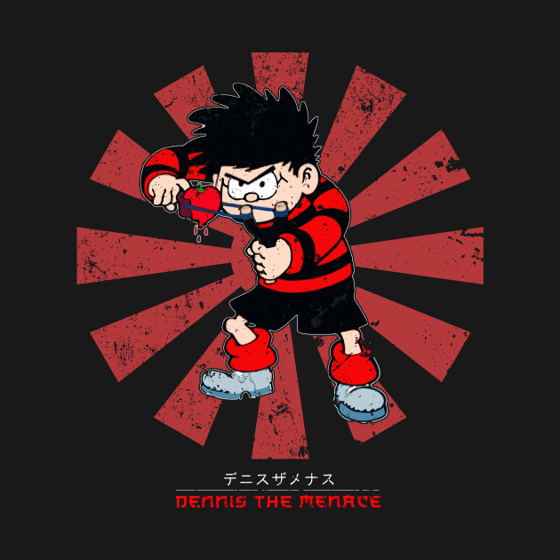 Dennis The Menace Retro Japanese by Nova5