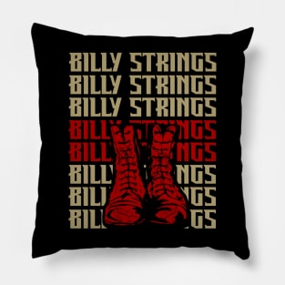 Red shoes billy strings Pillow