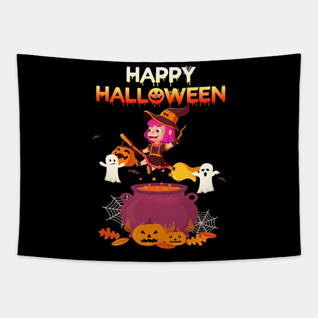 happy Halloween Tapestry by franzaled