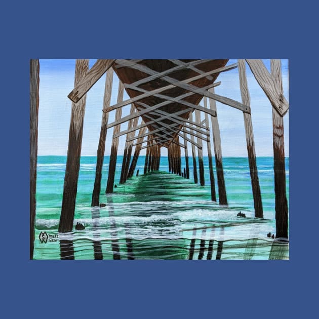 Holden Beach Pier by Matt Starr Fine Art