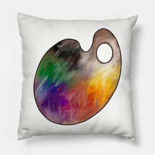 Paint palette Pillow