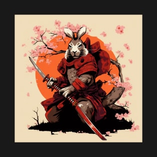 Rabbit Samurai T-Shirt