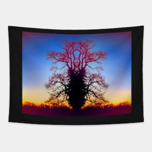 Queen Of The Tree Tiger Tapestry