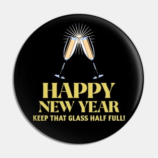 New Years Party Happy New Years champagne celebration Pin