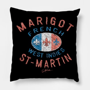 Marigot, St-Martin, French West Indies Pillow