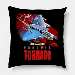 Panavia Tornado European Fighterjet Military Aircraft Pillow