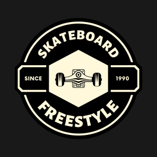 Skate freestyle X AXE ROUE T-Shirt