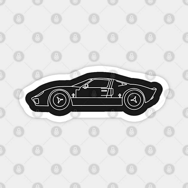 Ford GT first gen Magnet by Aurealis