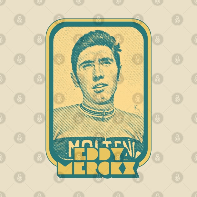 Eddy Merckx // Retro Cycling Fan Art Design by DankFutura