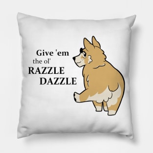 Corgi Dazzle Pillow