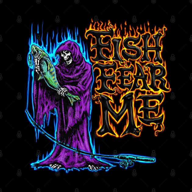 Fish Fear Me Reaper Color by Shawnsonart