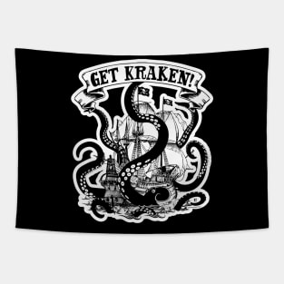 Get Crackin' with this Get Kraken Graphic Tapestry