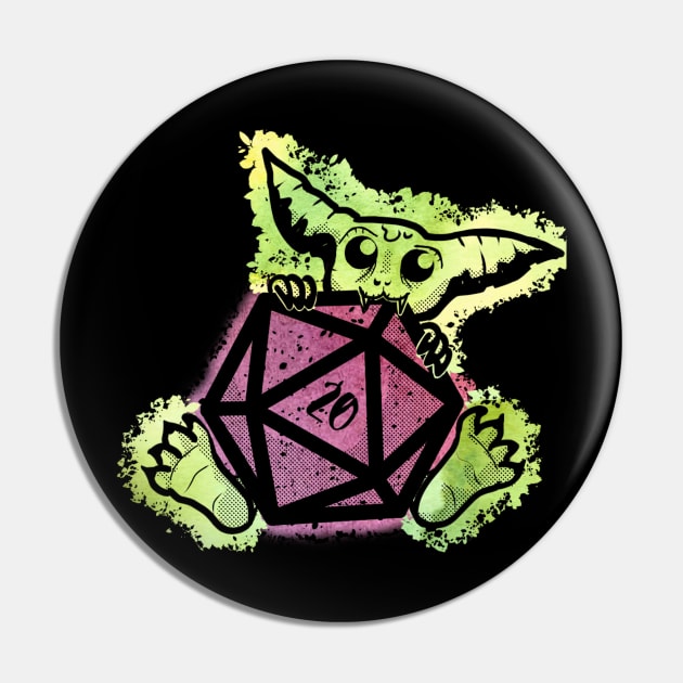 Gobbo D20 Pin by vanitygames