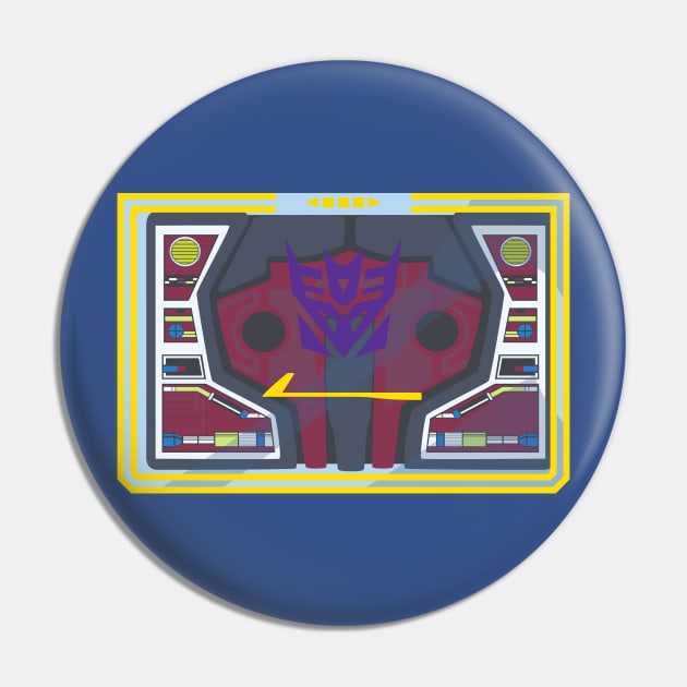 Soundwave and Laserbeak Pin by JBAction