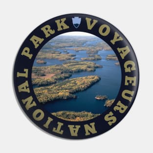 Voyageurs National Park circle Pin