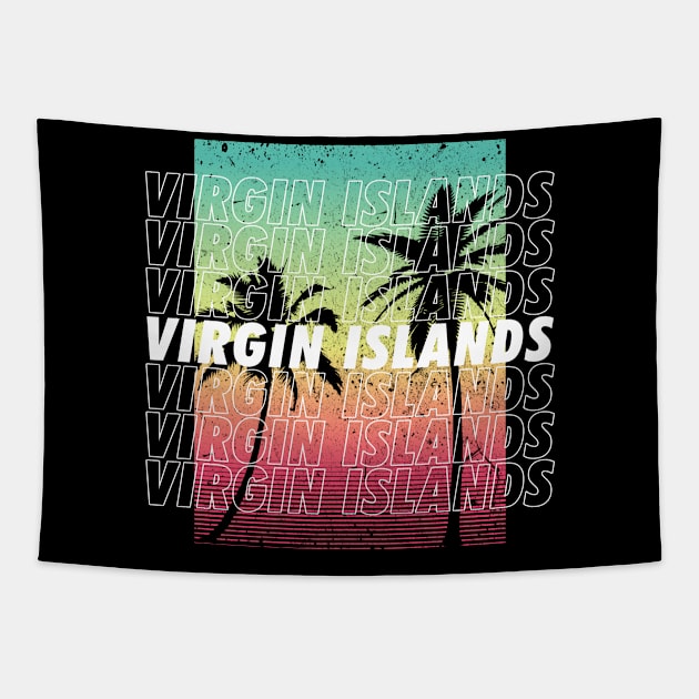 Virgin Islands Beach Fun Tapestry by SerenityByAlex