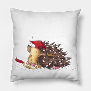 Hedgie Grad Pillow