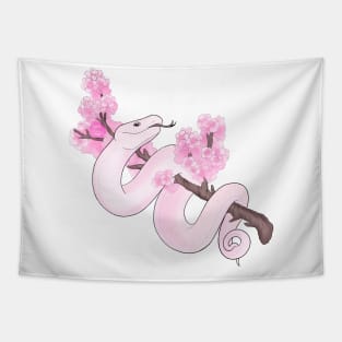 Pink Sakura Viper: White Tapestry