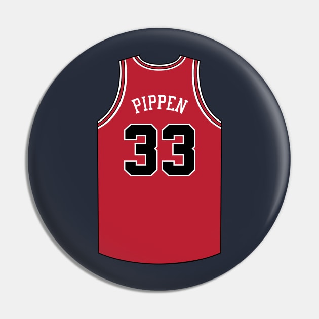 Scottie Pippen Chicago Jersey Qiangy Pin by qiangdade