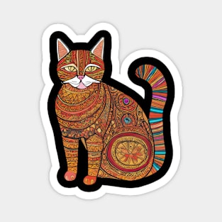 Beautiful Bohemian Cat | Magnet