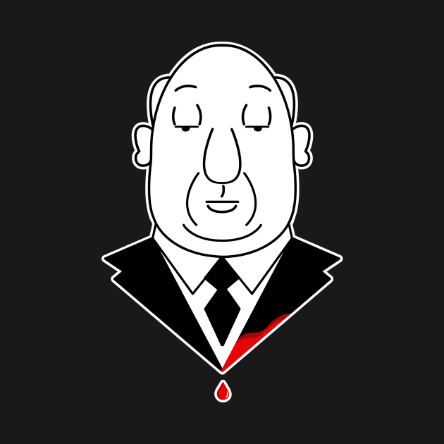 Alfred Hitchcock by aye_artdg