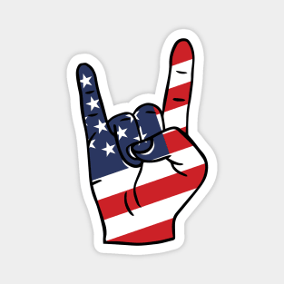 Rock On, USA Magnet