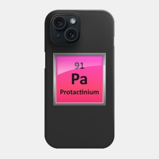 Protactinium Periodic Table Element Symbol Phone Case