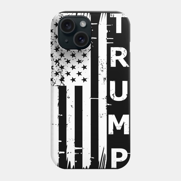 Donald Trump USA Flag Political Election Phone Case by Lasso Print