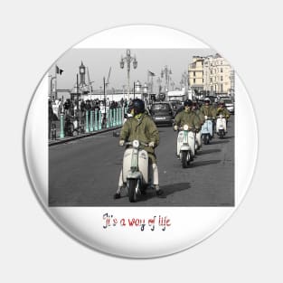 Mod A way of life Pin