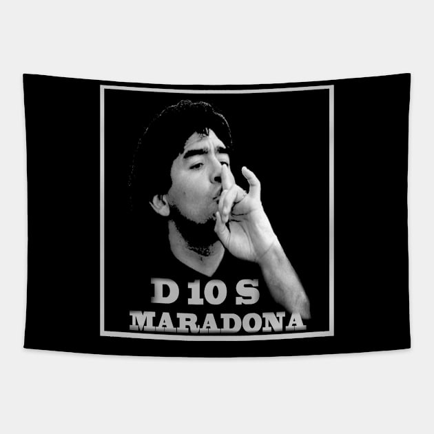 diego maradona Tapestry by rotra