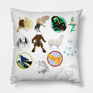 Mythology Sticker Pack Pillow